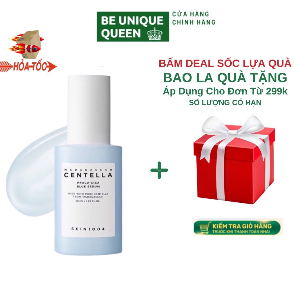 [Chính Hãng] Tinh Chất Dưỡng Ẩm Skin1004 Madagascar Centella Hyalu-cica Blue Serum 50ml