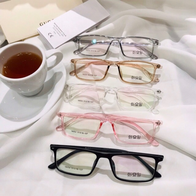 [VIDEO + ẢNH] MẮT KÍNH GỌNG DẺO HÀN QUỐC TR90 18054 HOTGIRL XINH XẮN AH189