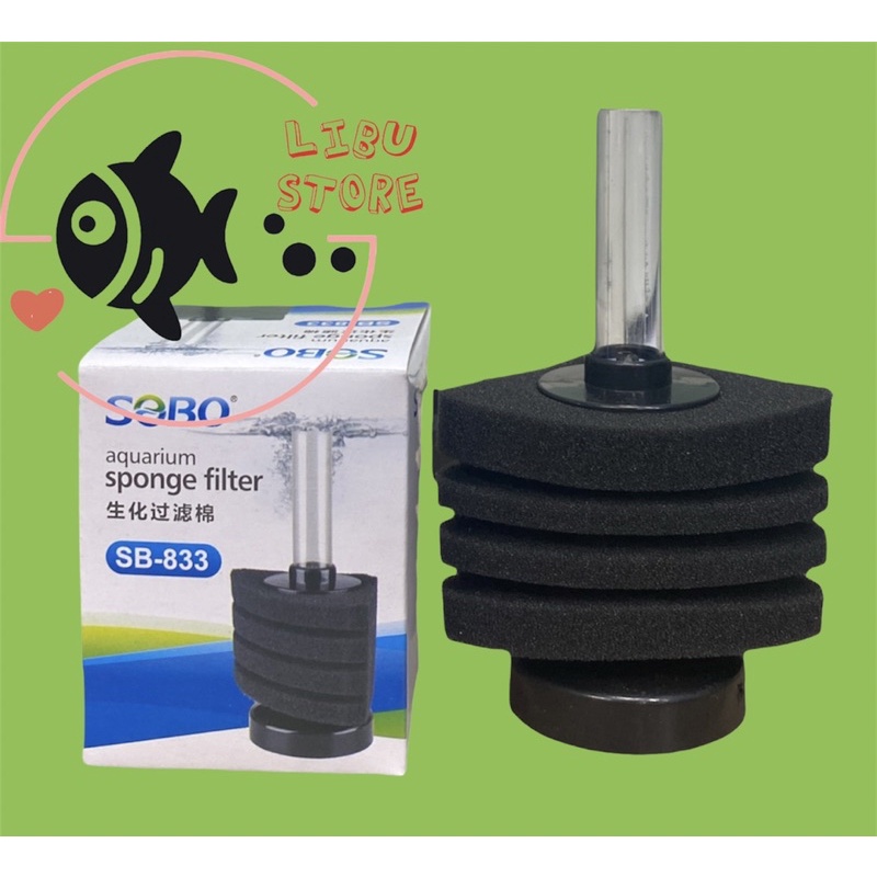 Lọc Vi Sinh Mini Để Góc Hồ Cá SOBO