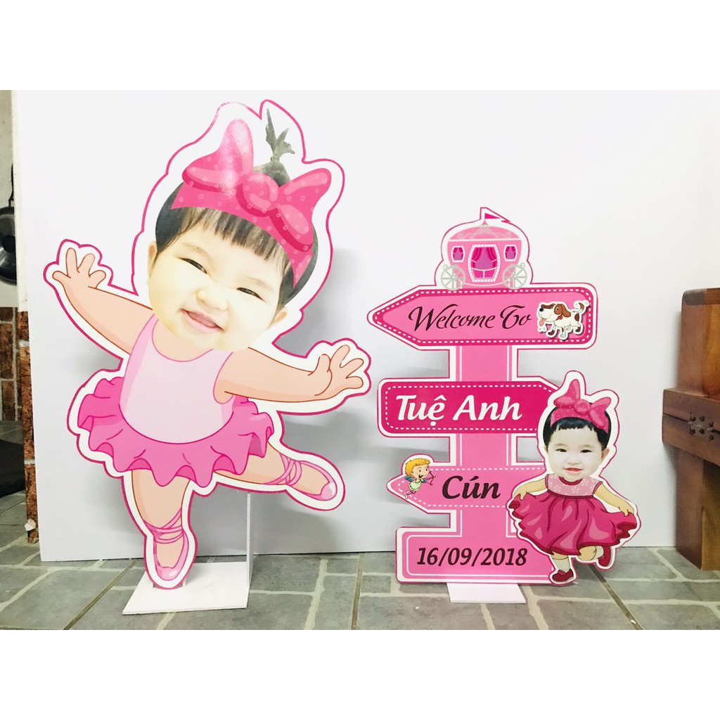 Cây welcome trang trí sinh nhật