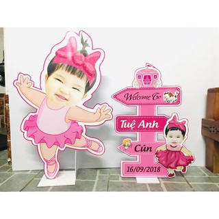 Cây welcome trang trí sinh nhật