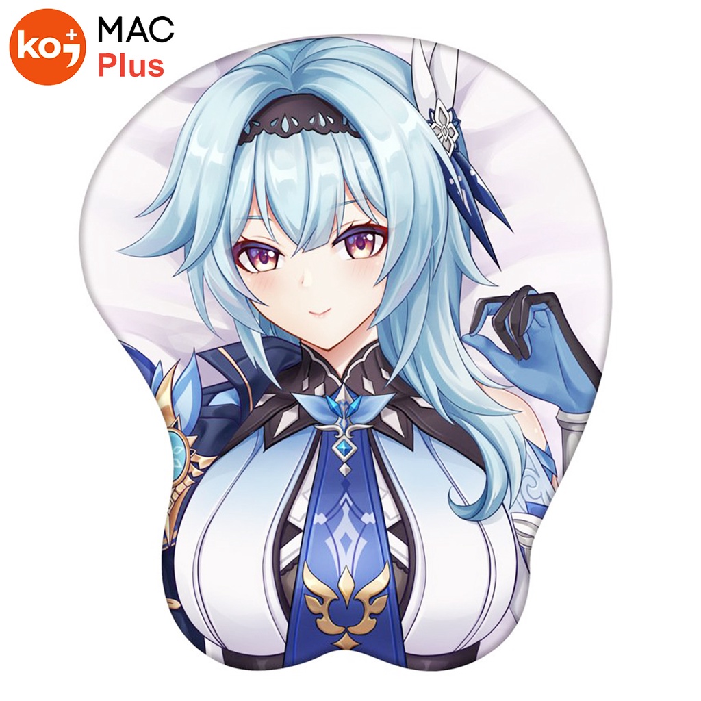 Tấm Lót Chuột Cỡ Lớn KOJMAC Anime 3D Có Đệm Silicon Game GENSHIN IMPACT