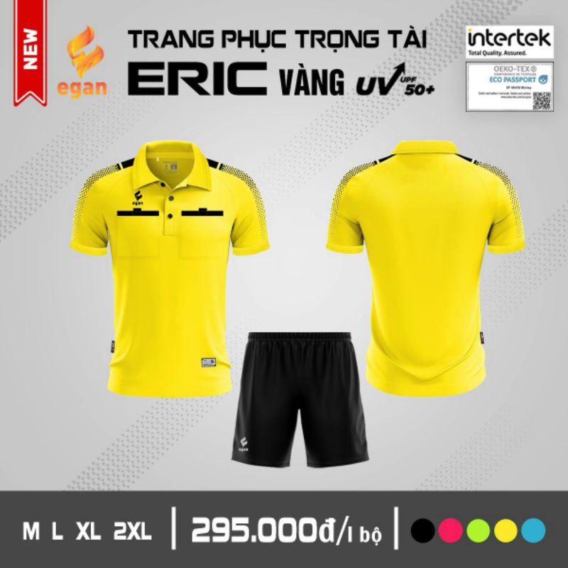 Đồ trọng tài cao cấp Eris - Bộ quần áo trọng tài Eris