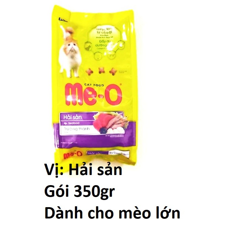 Thức ăn mèo dạng viên cho mèo lớn ME-O (3 vị) gói nhỏ