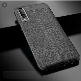 Ốp lưng SamSung Galaxy A70 silicon giả da, chống sốc Auto Focus