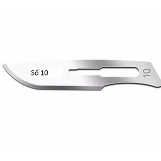 Lưỡi dao mổ số 11,23,10 (1 túi 10 lưỡi)