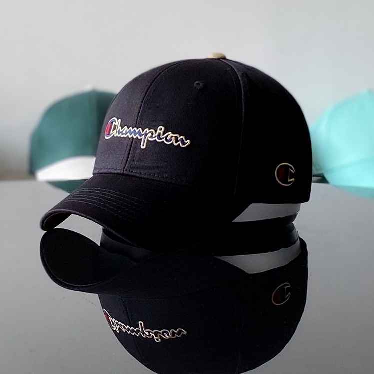 Mũ lưỡi trai Champion phong cách thể thao thời trang Hàn Quốc dành cho nam và nữ
