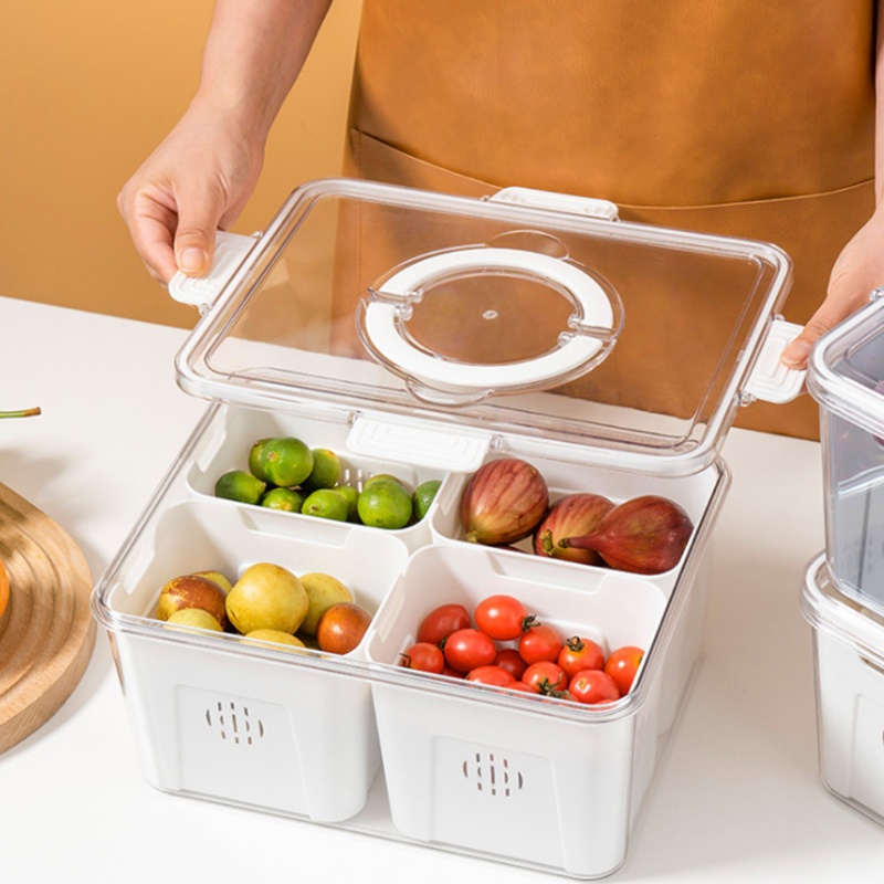 Hộp Đựng Trái Cây Sức Chứa Lớn 2 / 4 Ngăn