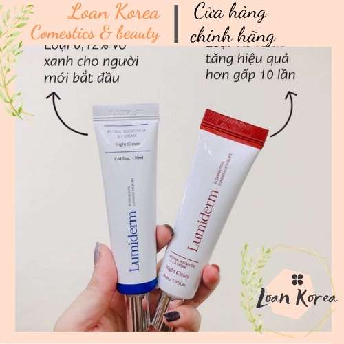 Retinal 0.12 Lumiderm Kem chống lão hóa trẻ hóa da Hàn Quốc