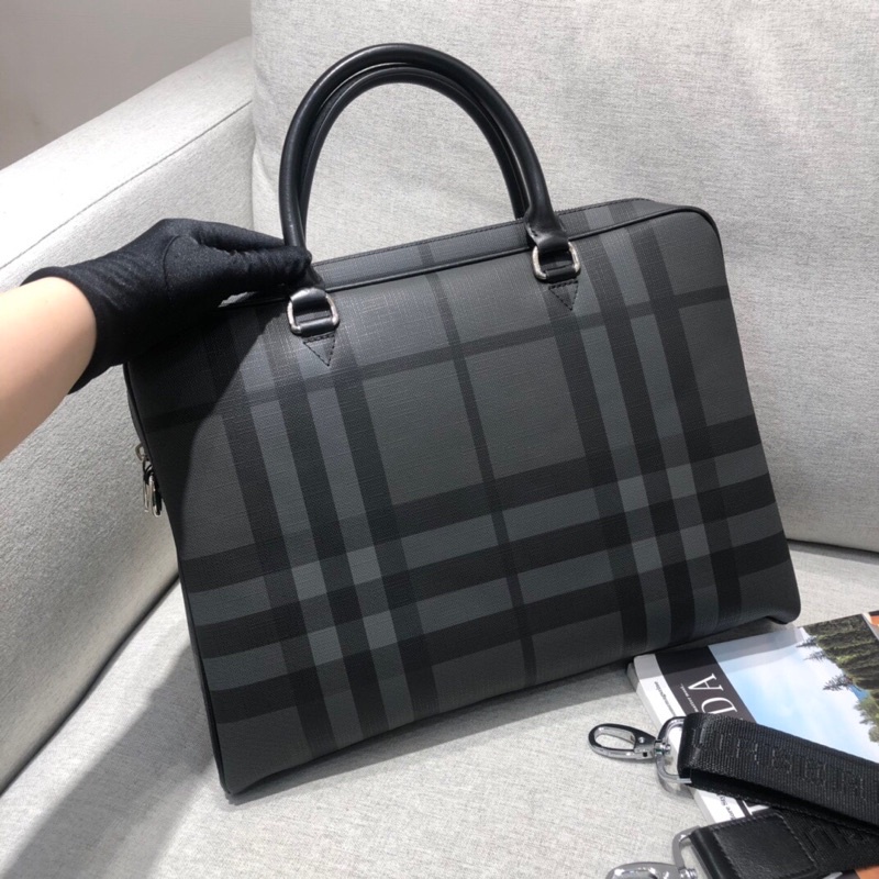 Cặp xách công sở cho nam thương hiệu thời trang cao cấp Burberry da thật nhập khẩu | BigBuy360 - bigbuy360.vn