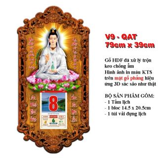 Mua Lịch gỗ Phúc Lộc Thọ