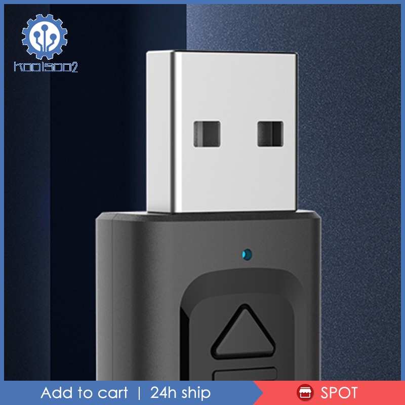 Bộ Thu Phát Usb Bluetooth 5.0 Kool2-8 Cho Pc Tv Nintendo Switch