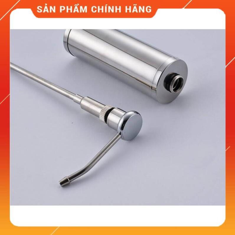 (FREESHIP) Bình Đựng Nước Rửa Chén Inox, Xà bông nhấn chậu