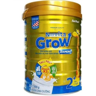 Sữa Nuvita Grow Diamond 2+ lon 900g