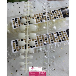 Móng Úp Chân HSM  Móng Úp Chuẩn Phom, Dáng Đẹp Mẫu Mới, Đủ Size Số - 1 Hộp 600 móng