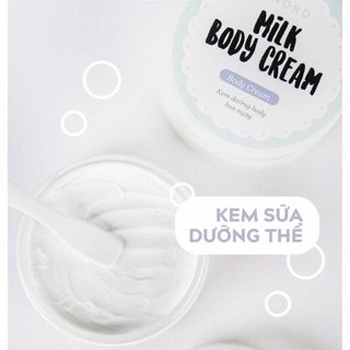 Milk body cream