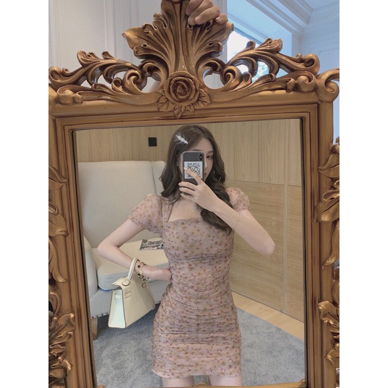 [Mã SKAMA06 giảm 8% tối đa 50K đơn 250K] váy xếp li bèo nhún QC | BigBuy360 - bigbuy360.vn