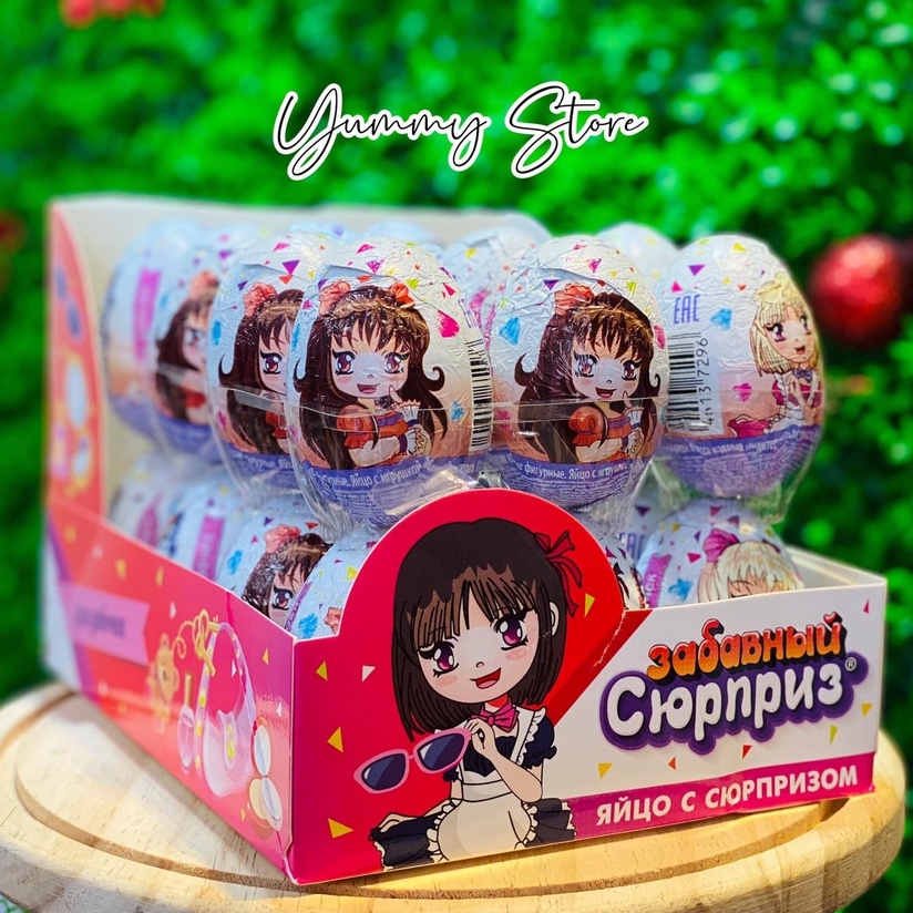 Kẹo Socola Trứng + Đồ Chơi Nga