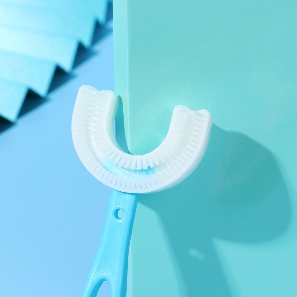 NIUYOU Bàn Chải Đánh Răng Hình Chữ U Cao Cấp Dành Cho Bé Từ 2-12 Tuổi