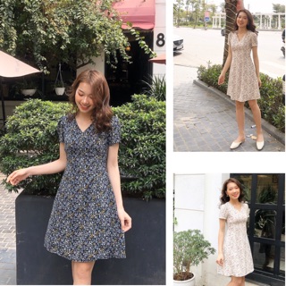 Váy hoa bảy mảnh