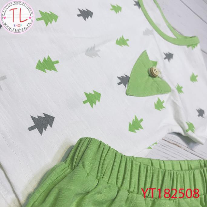 Thời trang trẻ em - Bộ áo quần in hình cây thông – Quần áo bé trai - Bộ bé trai - Quần áo bé gái - Bộ bé gái