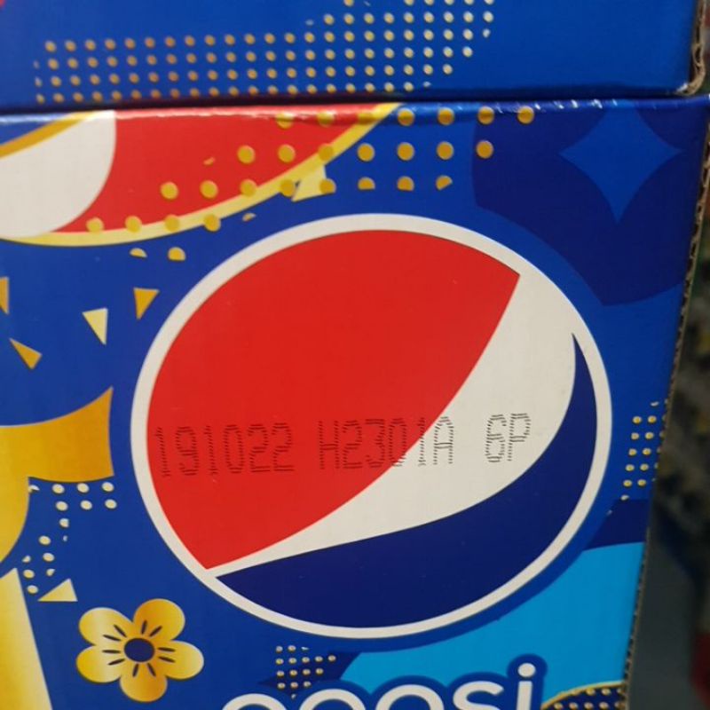 Thùng 24 Lon Nước Ngọt Có Gas Pepsi Cola Soft Drink Lon 330ml Date Luôn Mới