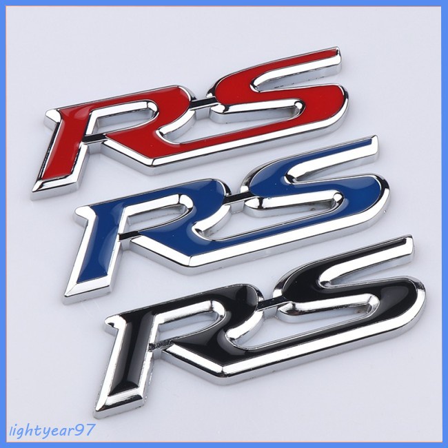 Sticker Logo RS Dán Trang Trí Xe Hơi Ford