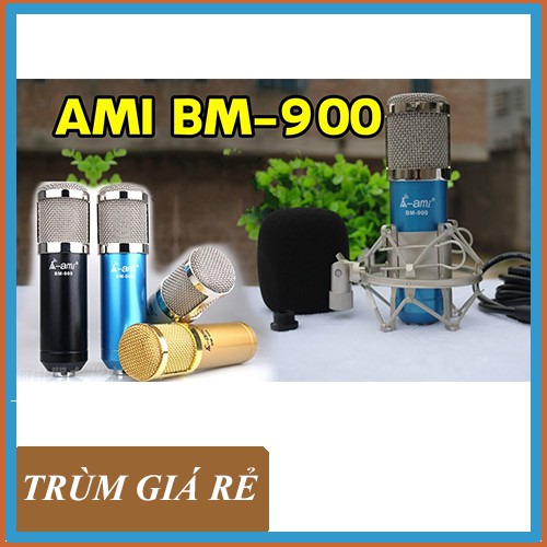 [SALE KHỦNG] 🎤🎤🎤 MIC LOA THU ÂM KARA BM-900 🎤🎤🎤