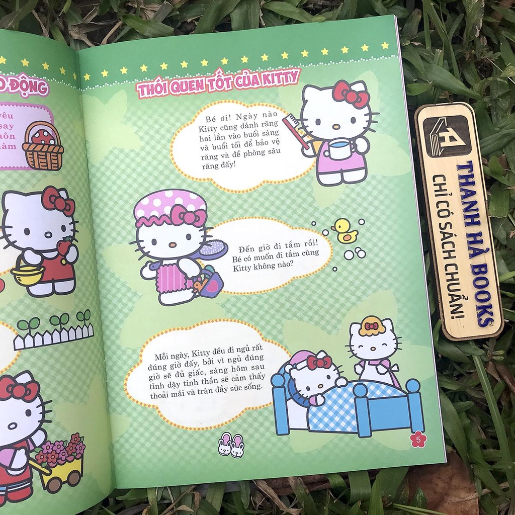 Sách - Hello Kitty - Bộ Sưu Tập 1000 đề can - Bộ 4 quyển, lẻ tùy chọn (2-8 tuổi)