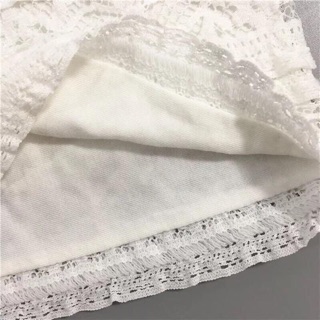 Siêu phầm quần váy ren tầng