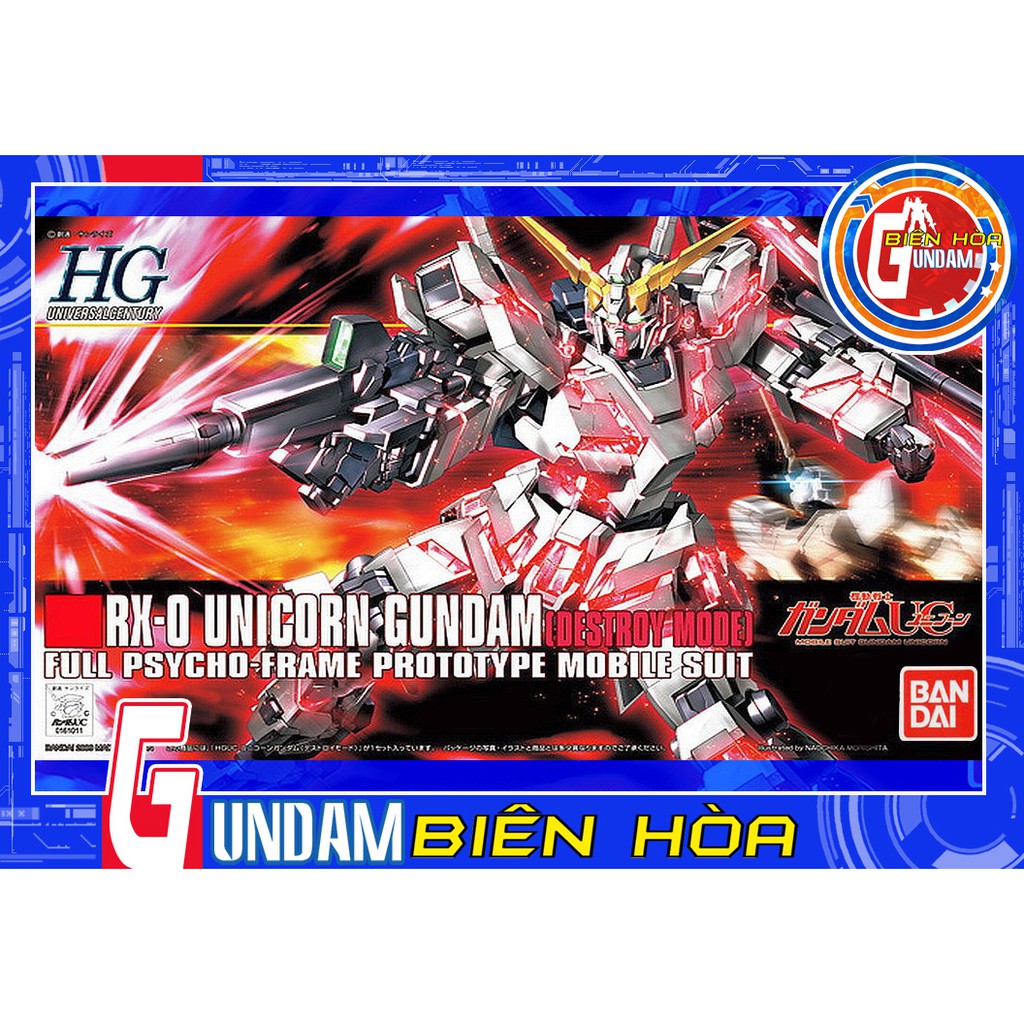 Mô hình lắp ráp Gundam HGUC RX-0 UNICORN GUNDAM