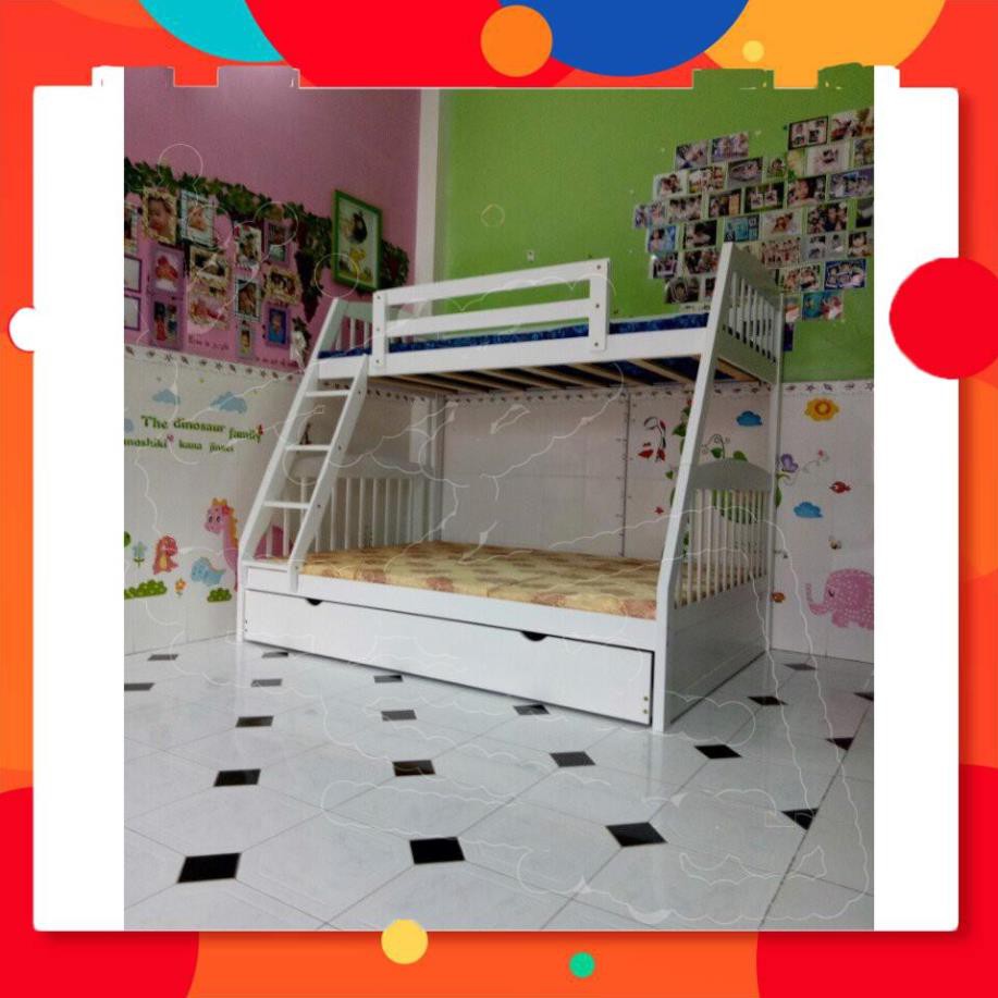 [XẢ HÀNG] Giường 2 Tầng Mango- Trắng | BigBuy360 - bigbuy360.vn