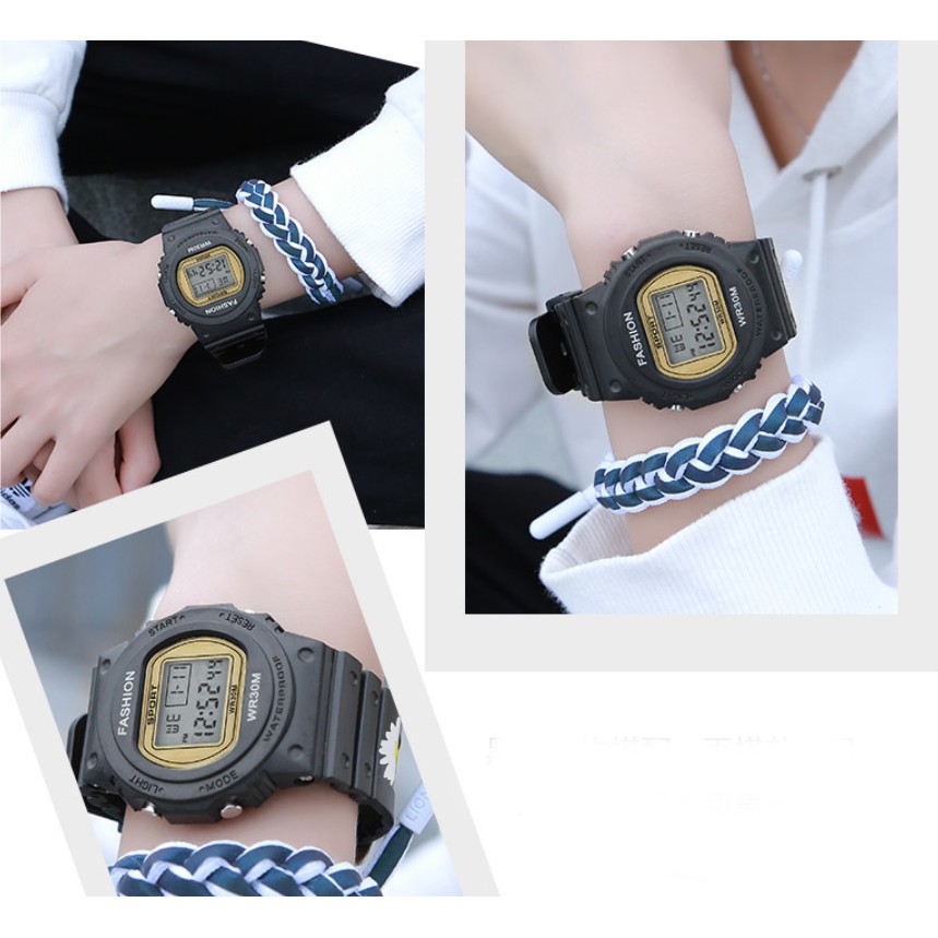 Đồng hồ điện tử nam nữ Sport Sp03 cực đẹp kiểu dáng độc đáo, mới lạ, full chức năng, dây cao su cực bền | BigBuy360 - bigbuy360.vn