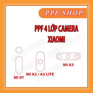 Dán CAMERA PPF 4 lớp chống va đập cho XIAOMI MI 9T / A2 / A2 LITE / A3