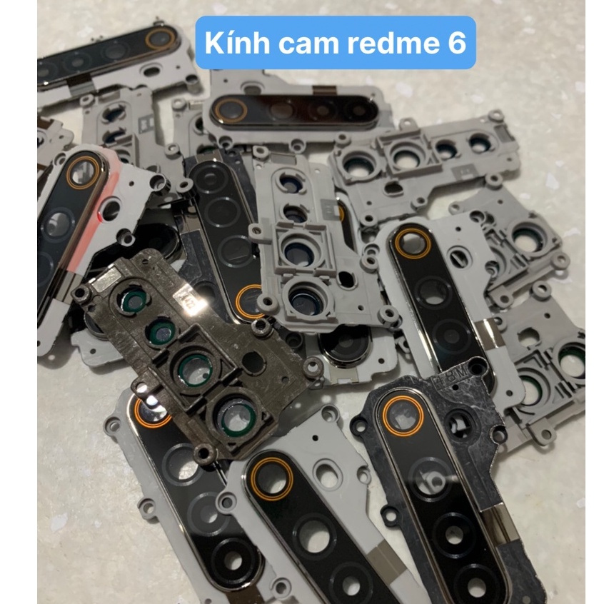 Bộ kính camera Realme 6 / 48M và 64M (gồm kính và vành)