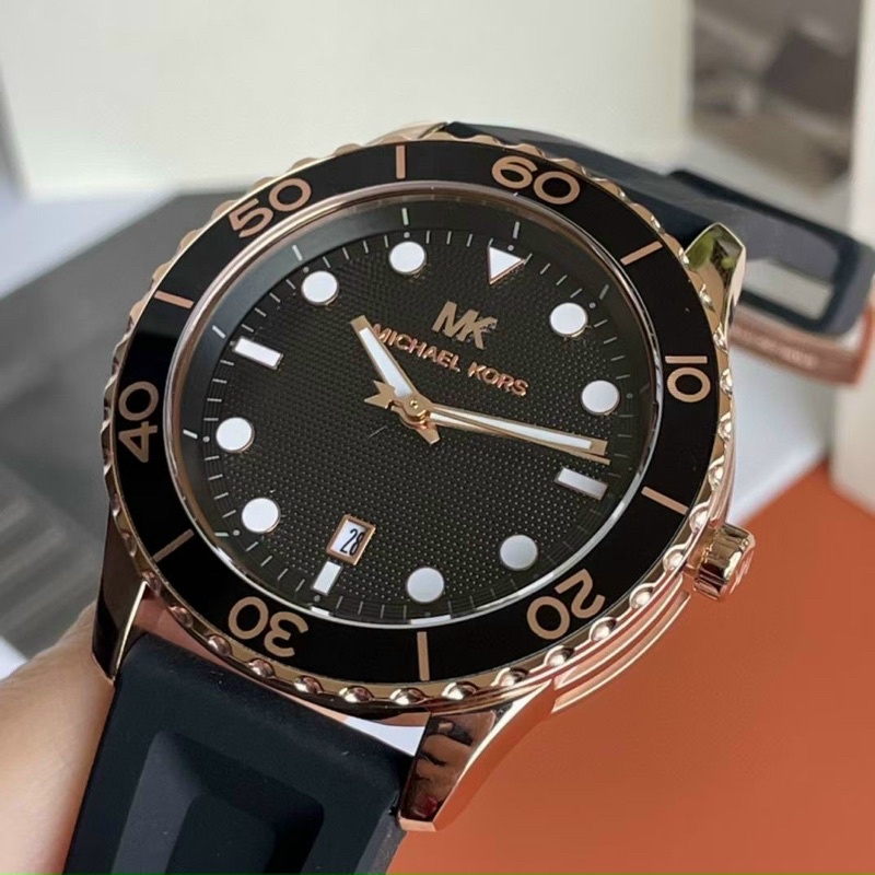 Đồng Hồ Michael Kors Nữ MK6852 Dây Cao Su 40mm