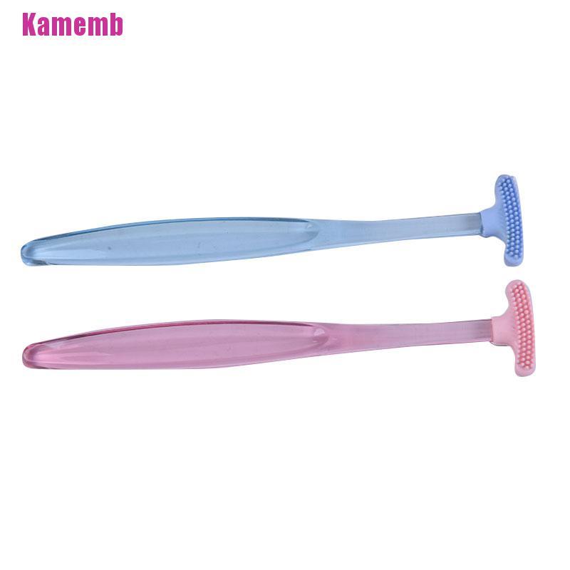 Bàn Chải Đánh Răng Lưỡi Bằng Silicon Mềm Làm Sạch Bề Mặt