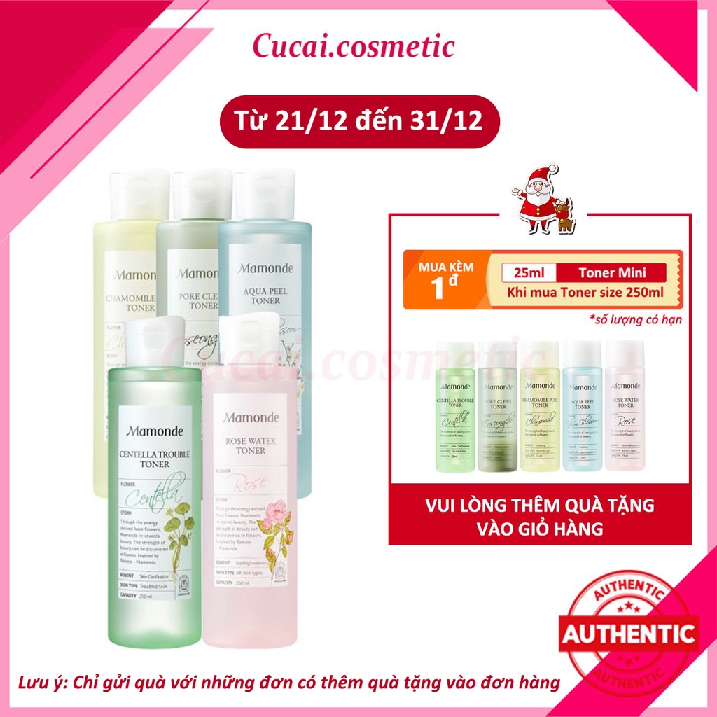 Nước hoa hồng Toner Mamonde