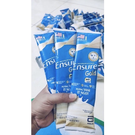 Sữa Bột Ensure hương vani - vani ít ngọt