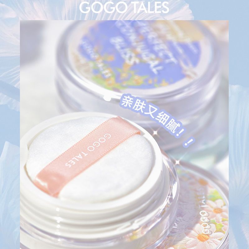 GOGO TALES - Phấn phủ bột Gogo Tales Flower Joy Tender Face Loose Powder