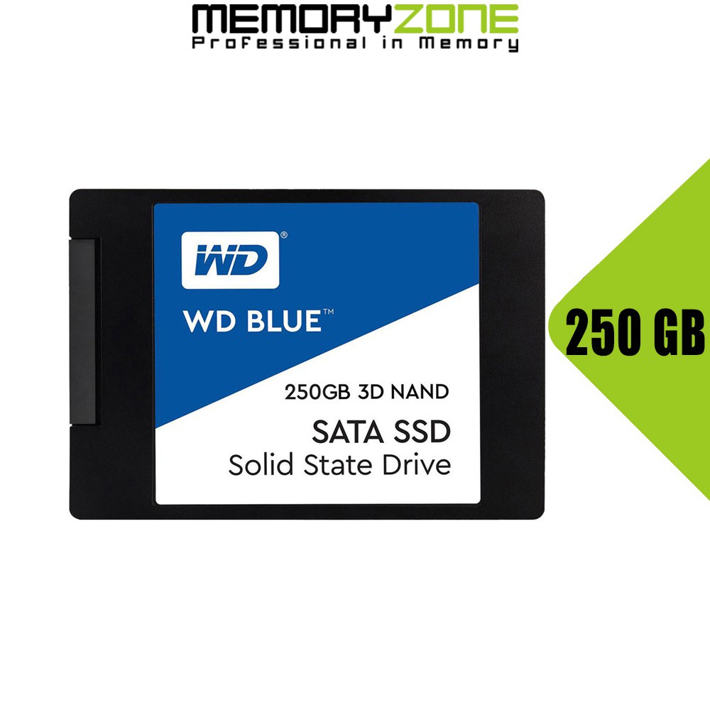 Ổ cứng SSD Western Digital Blue 3D-NAND SATA III 250GB WDS250G2B0A | BigBuy360 - bigbuy360.vn