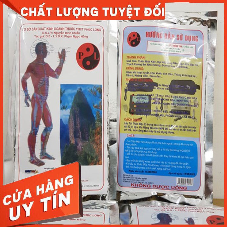 Túi thảo dược cho máy bó nhiệt YF- T02A- YF-T08A