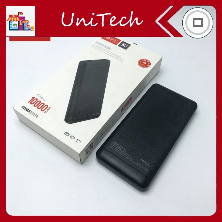 Sạc dự phòng BYZ W3 10.000mah [ Bảo Hành 1 Tháng]