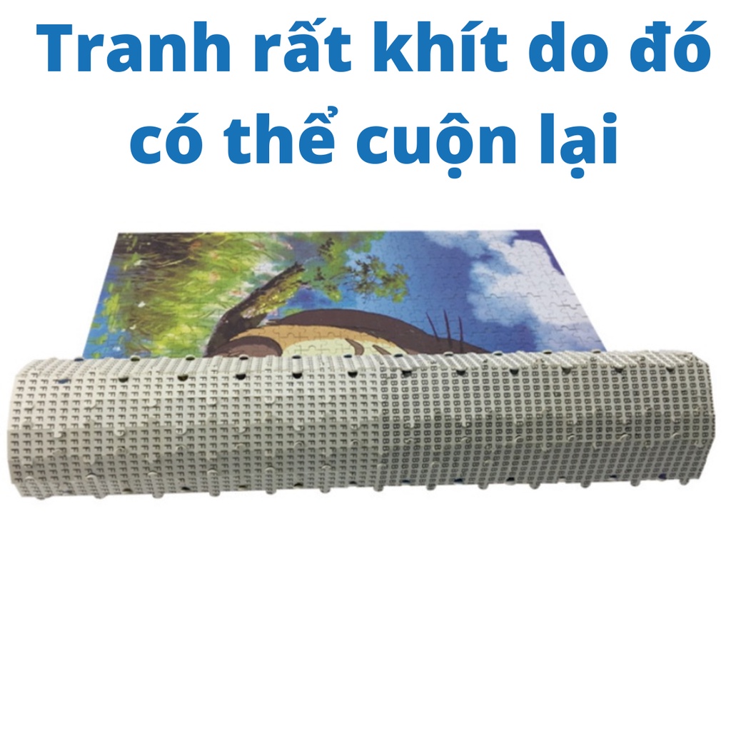 Tranh Xếp Hình 1000 Miếng Gỗ, Jigsaw Puzzle 1000 Pcs, Tranh Ghép Hình Dành Cho Người Lớn Và Trẻ Em, Kích Thước Lớn