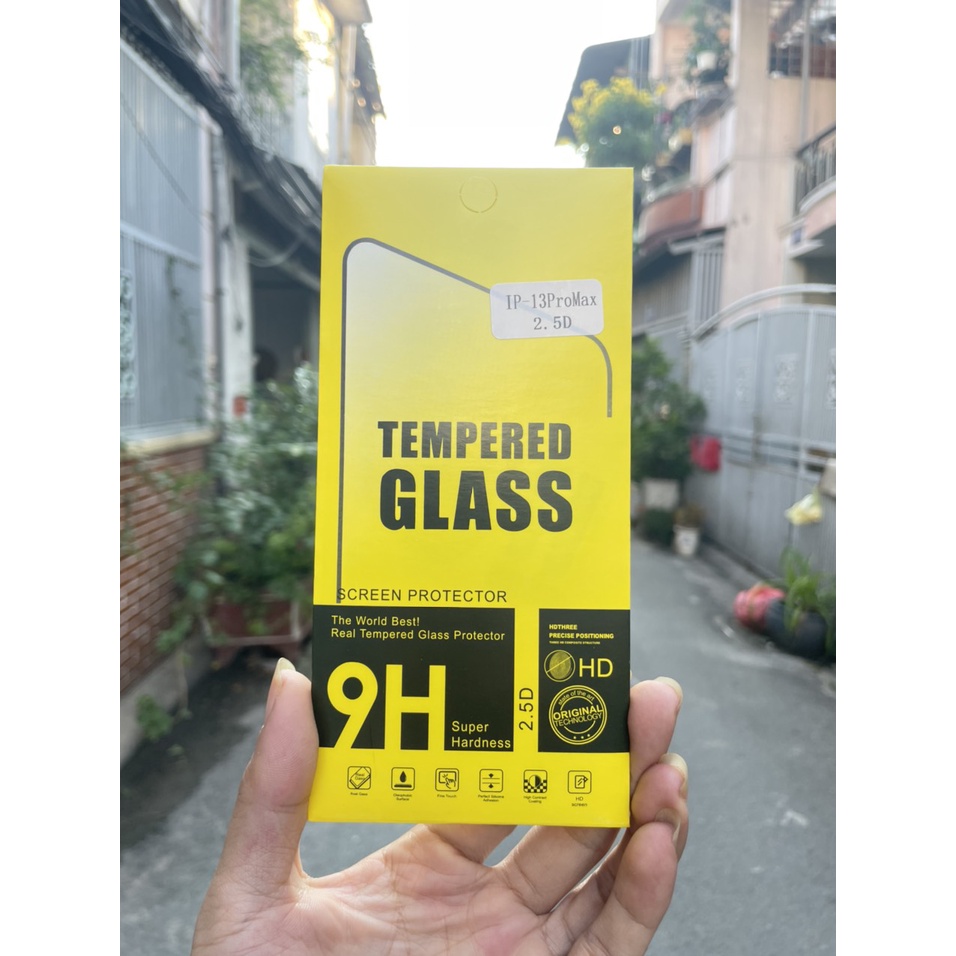 Kính cường lực iphone 13 Pro max 12 Pro max  11 Pro max Full Màn - Kính