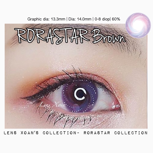 Áp tròng RORASTAR LENS( ORDER IB BÁO ĐỘ)