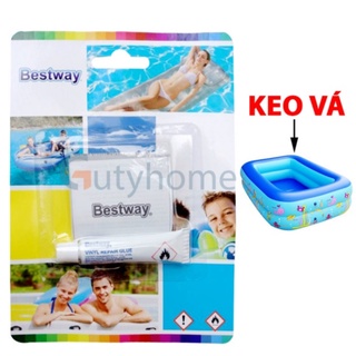 Keo dán bể bơi, phao bơi intex 62022 bestway