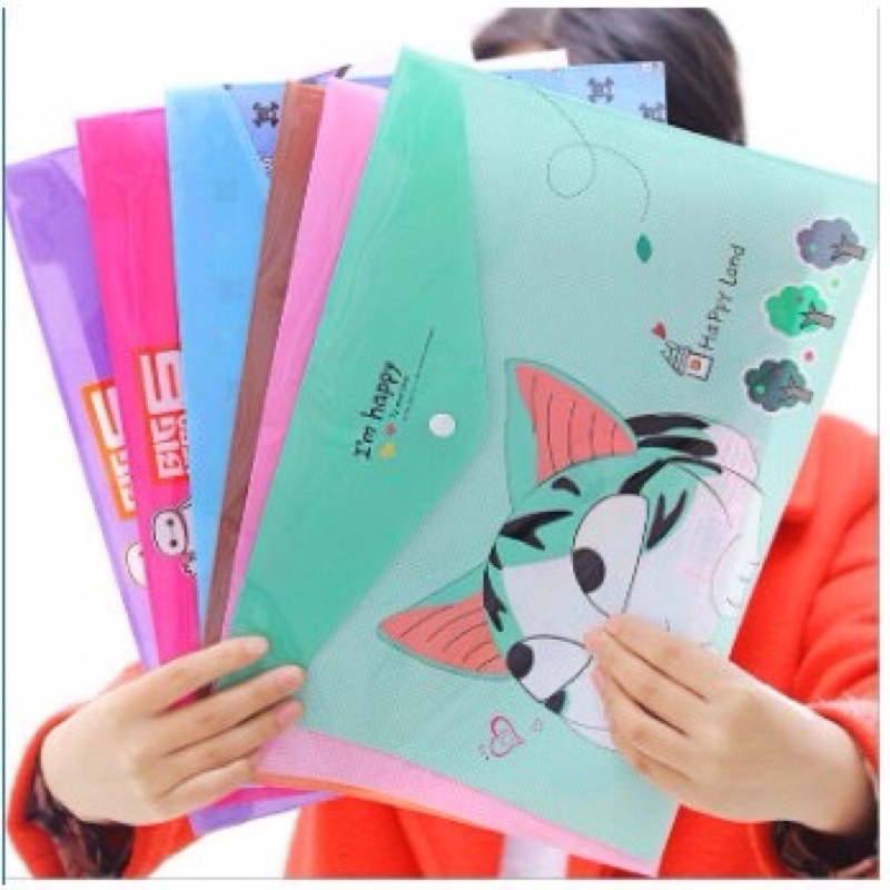 Túi đựng tài liệu hoạt hình A4