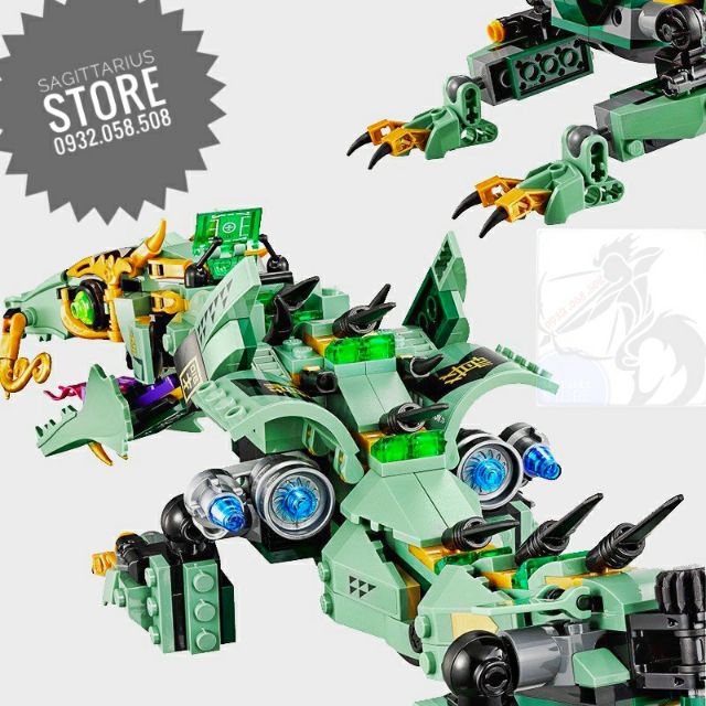 Lego Zimo ZM4010 Lắp Ráp Rồng Ninja