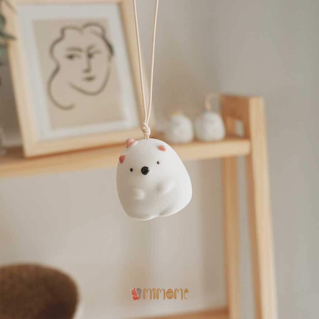 Chuông gió cục bông